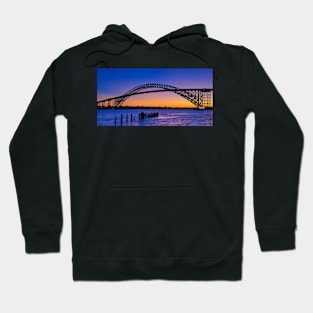 Bayonne Bridge at Dusk Hoodie